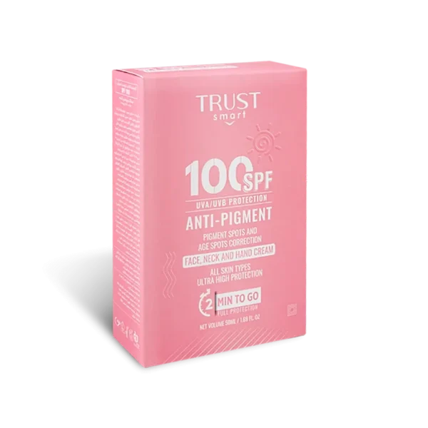 کرم ضدآفتاب SPF100 تراست اسمارت - تصویر 2