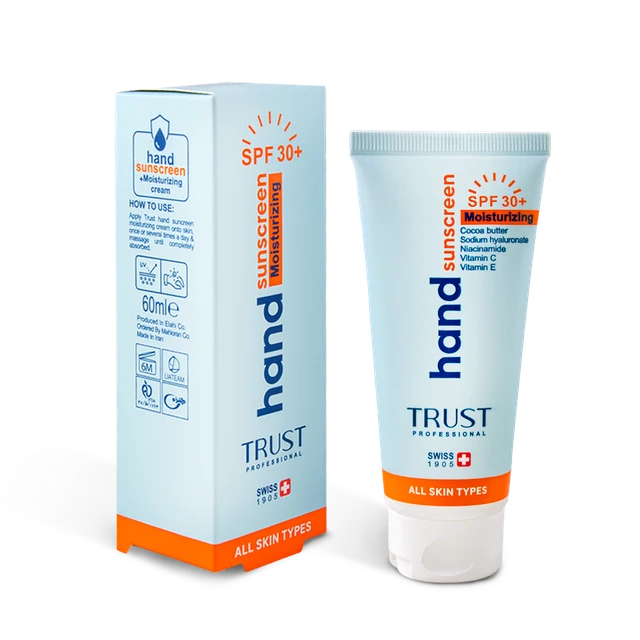 412 کرم تخصصی دست ضدآفتاب و آبرسان +SPF30 بیرنگ تراست - تصویر 1