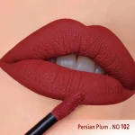 رژ لب مایع مخملی مات سرژه کد 102 (Persian Plum) - Image 2