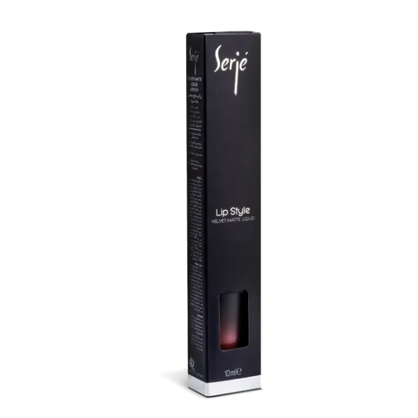 رژ لب مایع مخملی مات سرژه کد 102 (Persian Plum) - تصویر 3