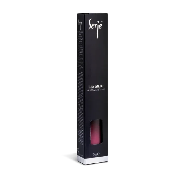 رژ لب مایع مخملی مات سرژه کد 106 (Magenta Pink) - تصویر 4