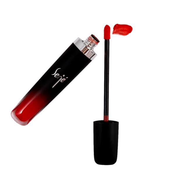 رژ لب مایع ابریشمی ساتین سرژه کد 202 (Coral) - تصویر 3