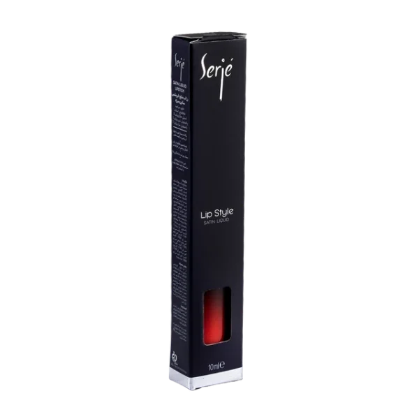 رژ لب مایع ابریشمی ساتین سرژه کد 202 (Coral) - تصویر 4
